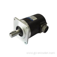 Encoder with wheel